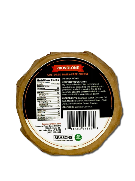 Provolone - SEASONS - Plant Based Cheese